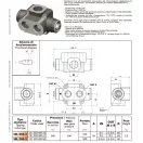 OMFB Pneumatisches Wechselschaltventil 3/2 1-3/4"