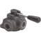 Hidraulik Kugelhahn 3 Wege 3/2 3/8" OM