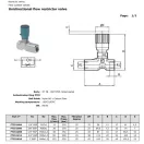Feindrossel-Rückschlagventil 3/8"