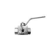 Hidraulik Kugelhahn 3 Wege 3/2 1/2"