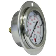 Hydraulisches Manometer 0-250 BAR Hinterer Ausgang
