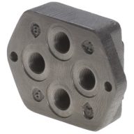 NG6 Grundplatte verchromt