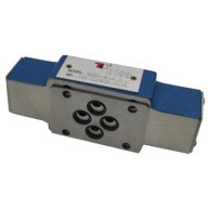 NG6 Grundplatten-Drosselrückschlagventil