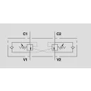 OM VBCD 3/4" DE Doppel-Overcenter-Bremsventil