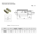 Schlauch-Berstventil 1/4"