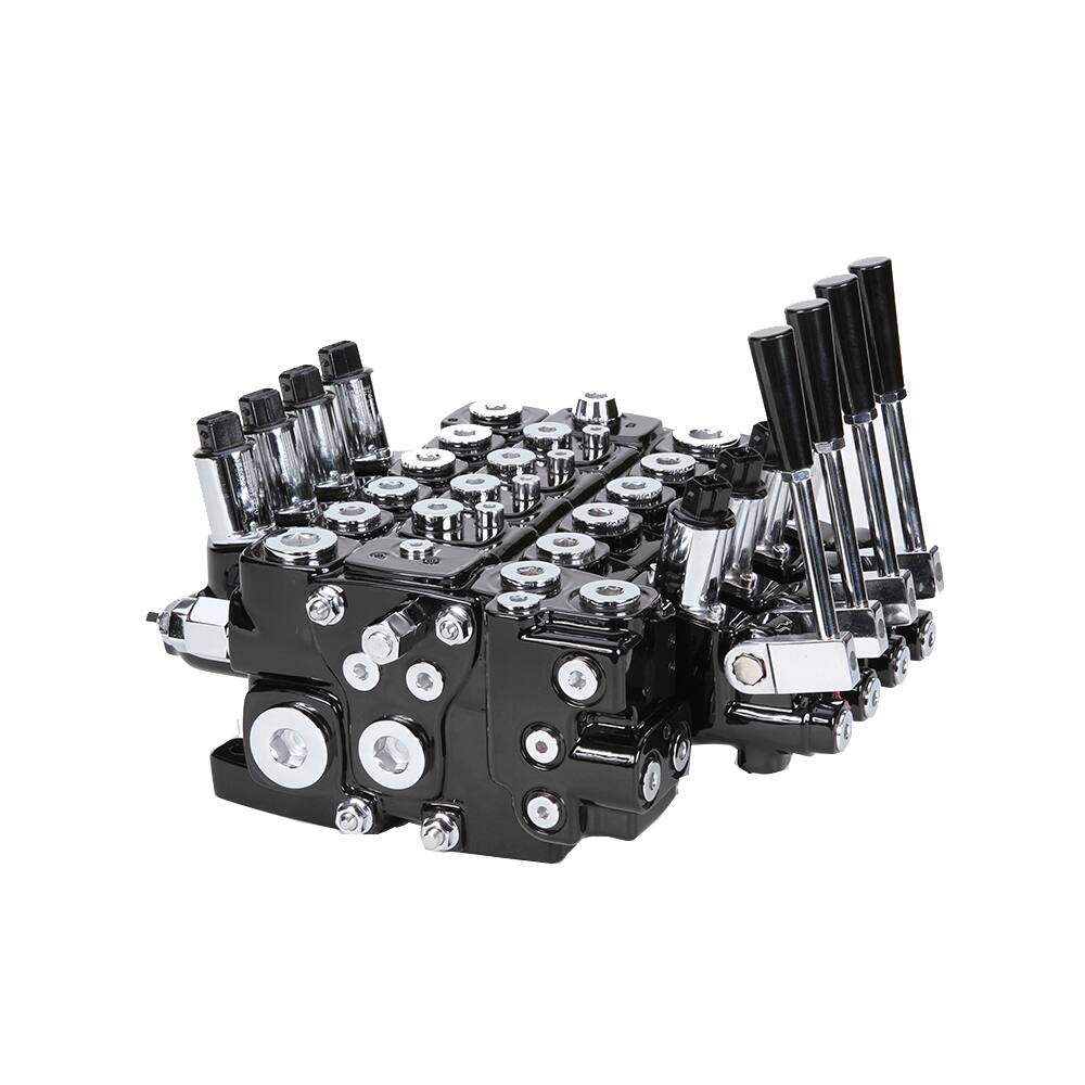 Schritte zum Anschluss eines Hydraulik-Steuerblocks